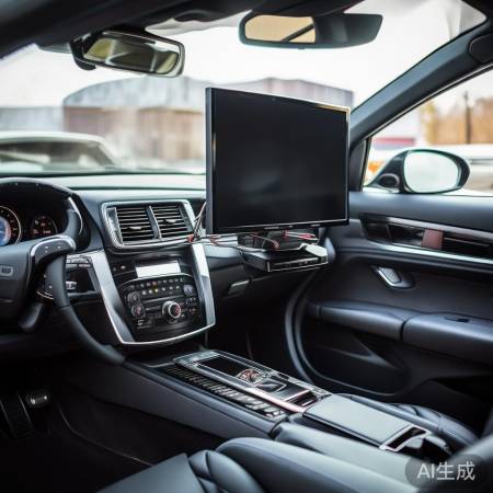 “中控台安电视，注意安全与电压