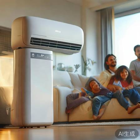 “美的空调,夏凉神器”