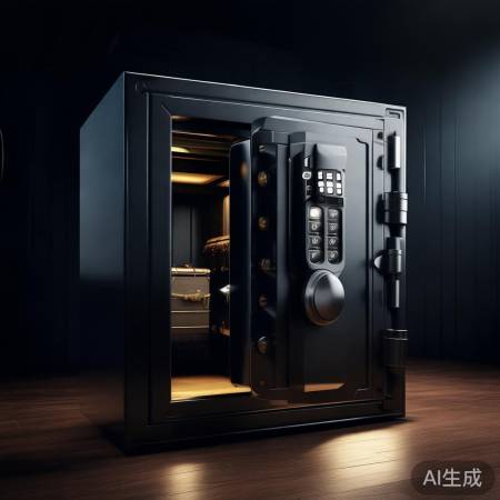 保险柜确认密码，门缓缓开