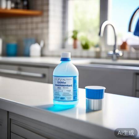 消毒液洗涤衣物，勿过量