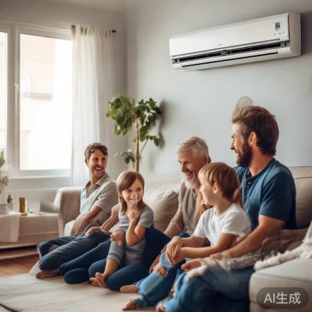 家用空调操作简单，多练自然上手