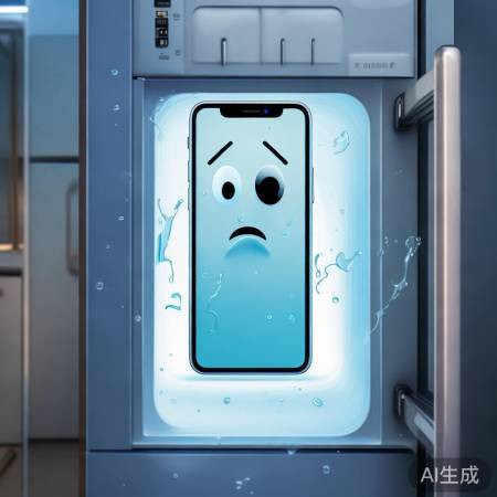 手机耐寒有限，勿长时间低温存放