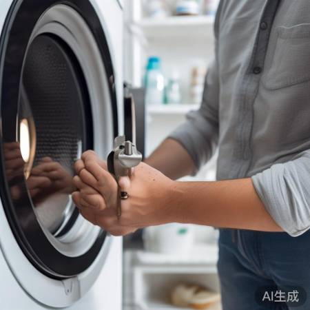 适度紧固洗衣机螺丝