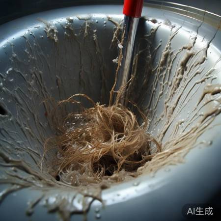 喷嘴卡因清理不畅