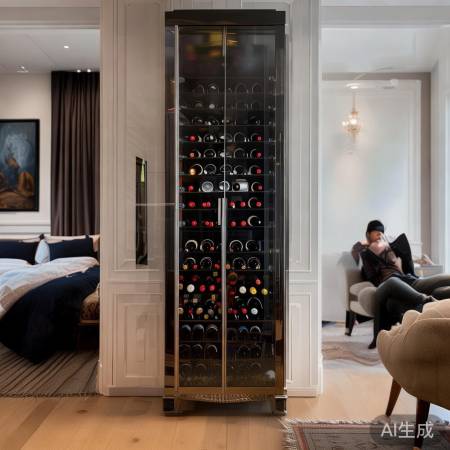 小户型,红酒柜书房卧室