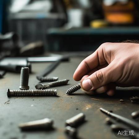 检查螺丝完好，损坏即更换