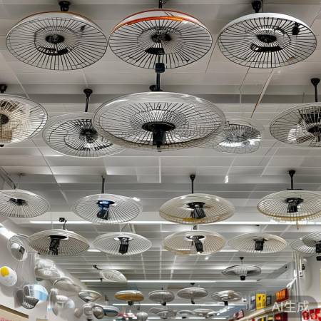 吊扇价格多样，品质不等。