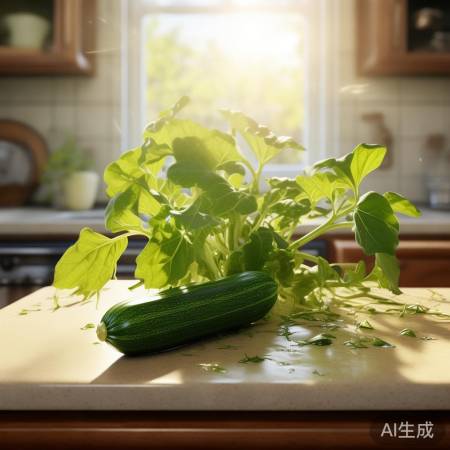 西葫芦不耐高温，常温易蔫。