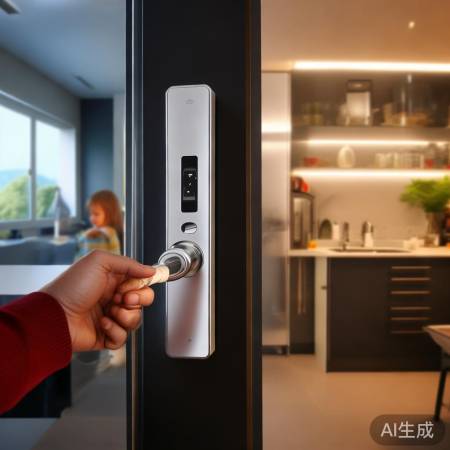 指纹锁便捷开锁