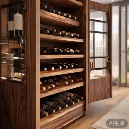 红酒柜实用美观设计