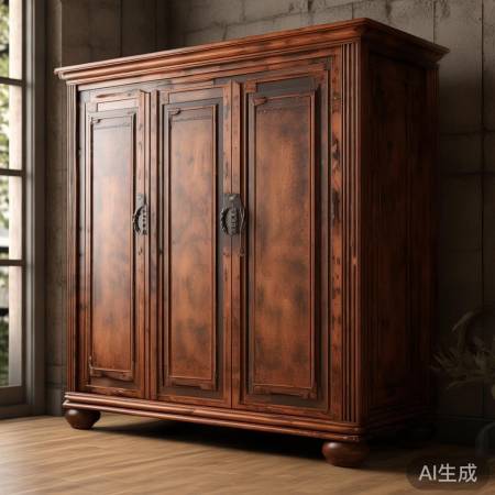 复古酒柜，艺术氛围浓