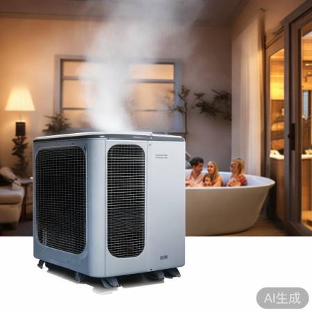 商用空气能热水机，四季恒温环保