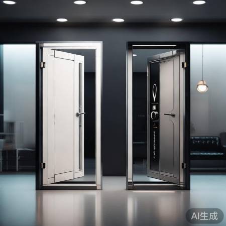 锦上宅与步阳防盗门对比