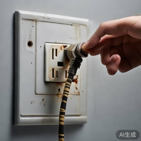 检查电源线，防破损烧焦