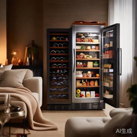 红酒柜不只是装红酒