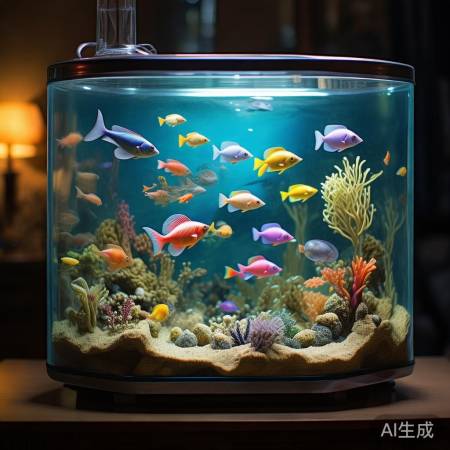 回忆童梦，创意水族箱