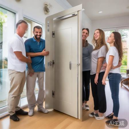 东港门安装简单，免费服务