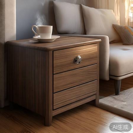 “保险柜床头柜,安全美观两全”