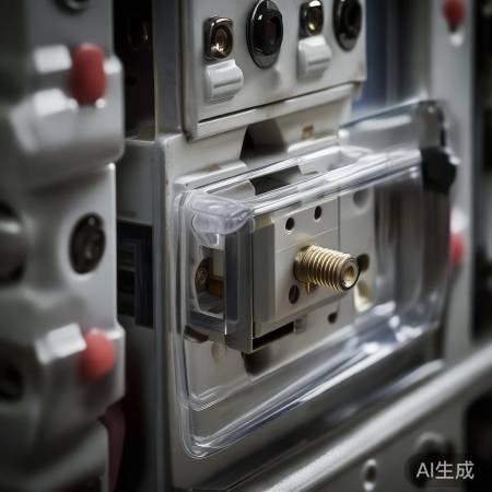 保险丝藏螺丝后,需揭塑料盖。