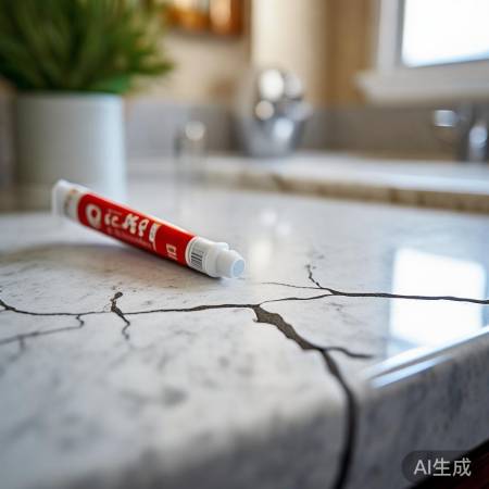 推荐AB胶修复马桶裂痕