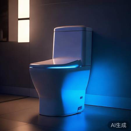 智能马桶自动熄灯，节能又舒适