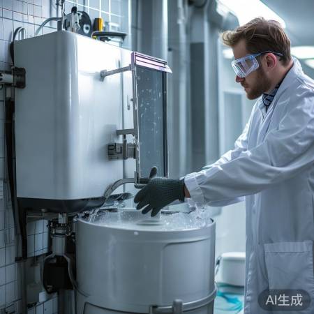 检查水箱水质,更换软化水