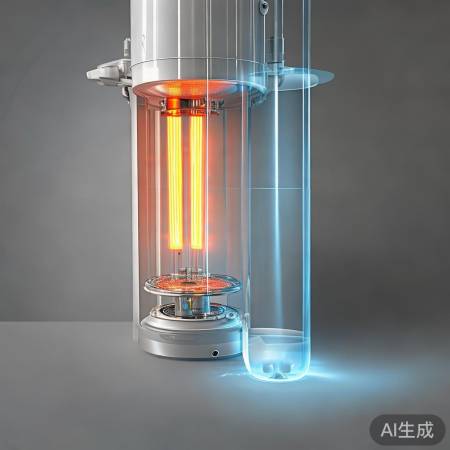 双管加热，热水均匀