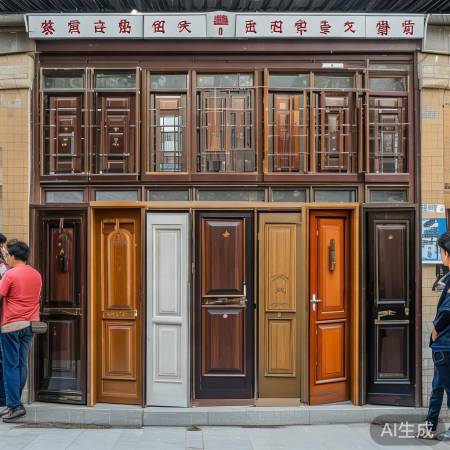 宁夏防盗门市场，价格多样，精挑