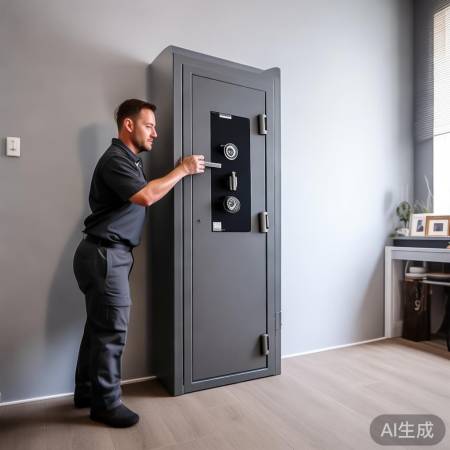 保险柜安装不复杂，找靠谱服务。