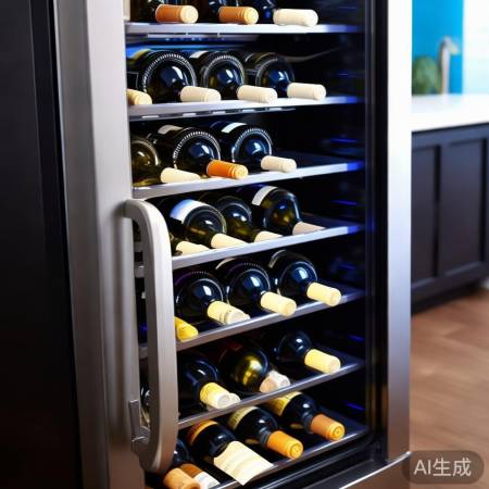 红酒柜恒温恒湿，高度调整稳放。