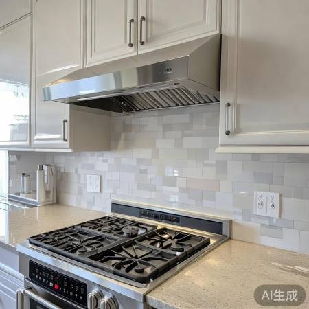 油烟机安装简单,清洁易维护