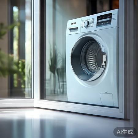 西门子洗衣机洗玻璃，效果惊艳！