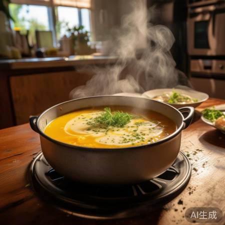 香气四溢，美味汤品