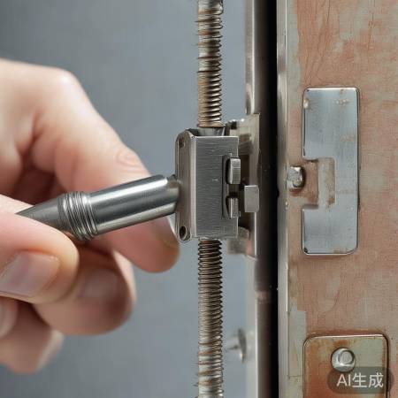 检查锁扣螺丝，确保牢固