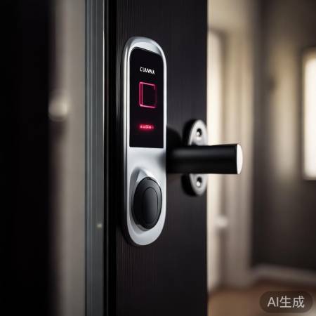 指纹锁不显示指纹，换电池！