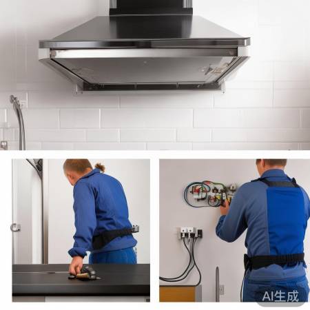 定期清洁抽油烟机，确保电路安全