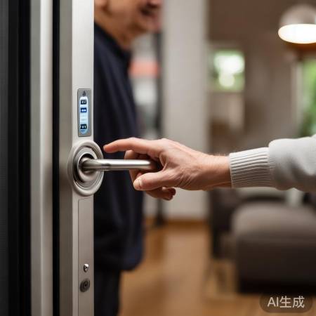 指纹锁，老人无忧出门