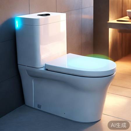 智能马桶：自动冲洗、暖风烘干、