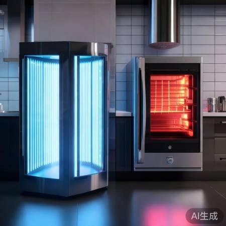 消毒柜杀菌，烤箱烹饪