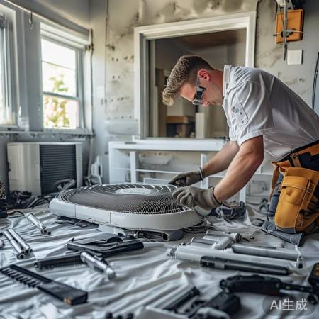 空调安装找专业师傅