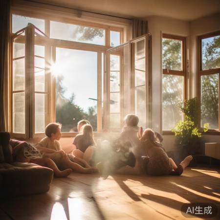 室内通风，保持清新