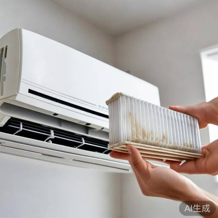 定期清洁空调滤网