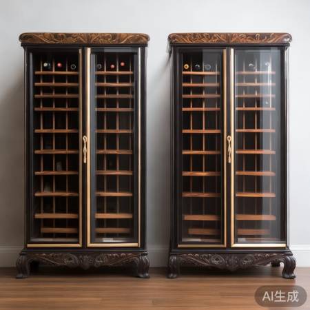 2024红酒柜，极简复古两相宜