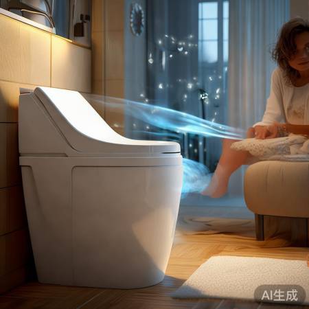 智能马桶风干30度,舒适惬意