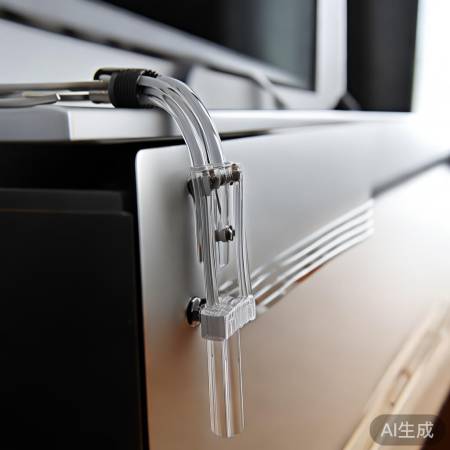 高压线牢固固定，保障电视安全