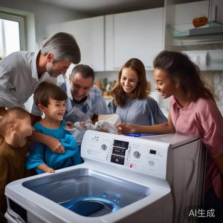 海尔洗衣机超净洗，洗净无忧