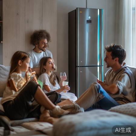 现代家居风冰箱，温馨惬意