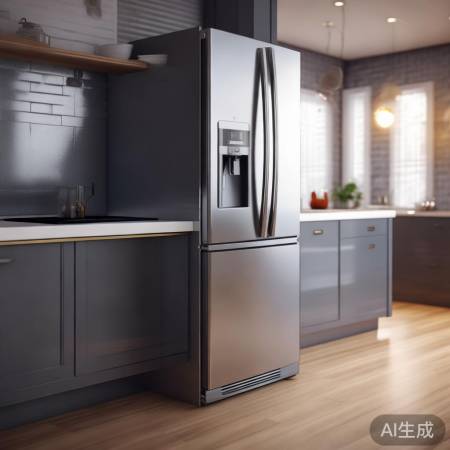 美凌冰箱噪音略大，不影响使用