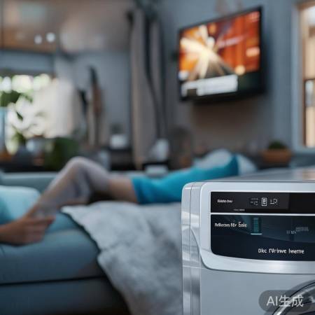 周末沙发遥控，聊直驱变频洗衣干