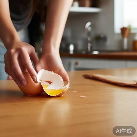 轻轻敲鸡蛋，辨新鲜